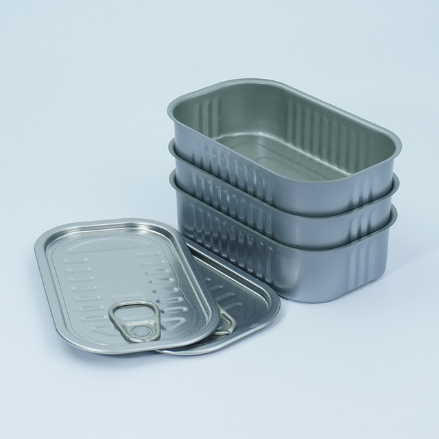 125g Plain Club Can Square Tin Can