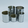 211# 3Pcs Round Tin Can